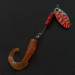 Yakima Bait Worden’s Original Rooster Tail, латунь/червоний, 3,6 g błystka obrotowa #20645