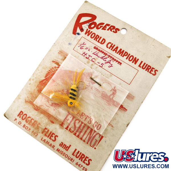  Rogers Crappie Stopper Fly, Bee,  g  #20685