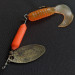 Yakima Bait Worden’s Original Rooster Tail, mosiądz/pomarańcza, 8 g błystka obrotowa #20783