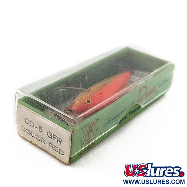  Rapala Countdown CD5 (1960s), GFR Color Red, 5 g wobler #20869
