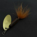Yakima Bait Worden’s Original Rooster Tail 3, złoty/brązowy, 6 g błystka obrotowa #21115