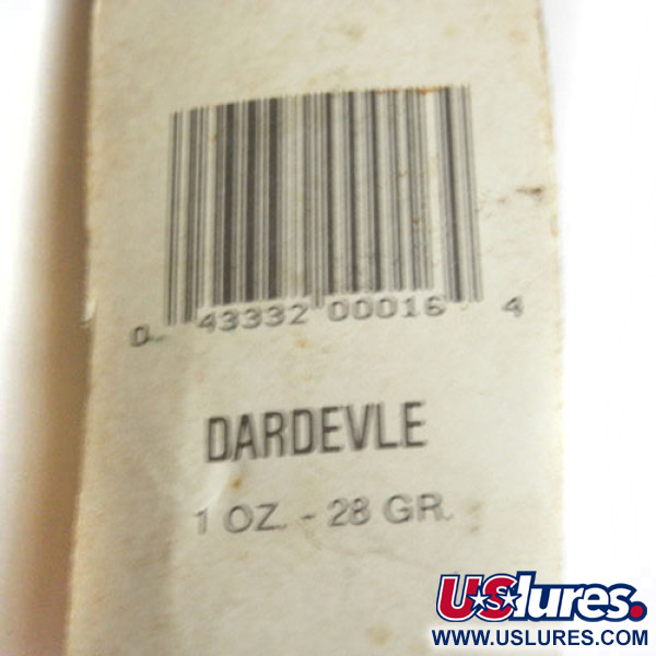 Eppinger Dardevle, czerwony/biały, 28 g błystka wahadłowa #0178