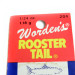 Yakima Bait Worden’s Original Rooster Tail, żółty, 1,18 g błystka obrotowa #0182