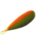  Johnson Silver Minnow, pomarańczowy/zielony, 13 g błystka wahadłowa #0255
