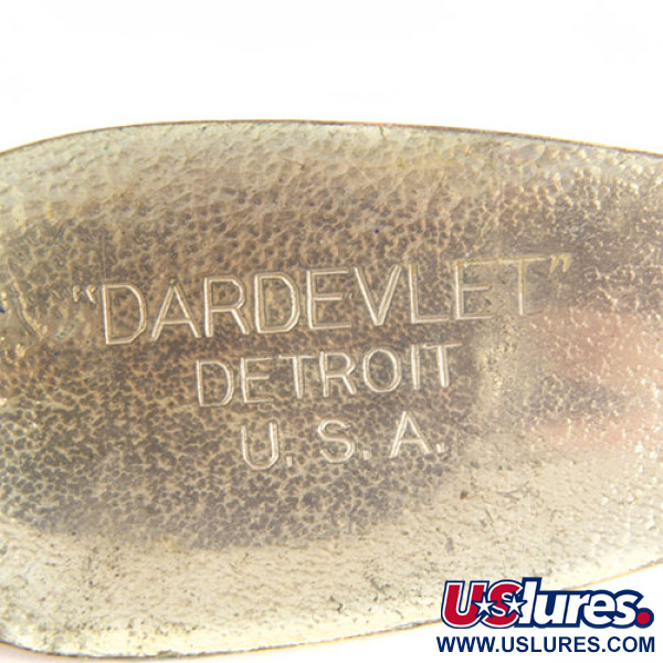 Eppinger Dardevle Dardevlet, Crystal (srebrna łuska), rzadki kolor, 21 g błystka wahadłowa #0379