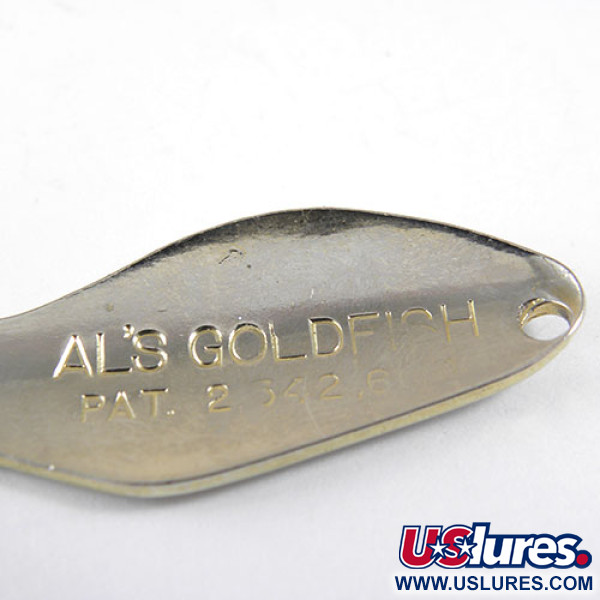  Al's gold fish, nikiel/złoto, 7 g błystka wahadłowa #0890