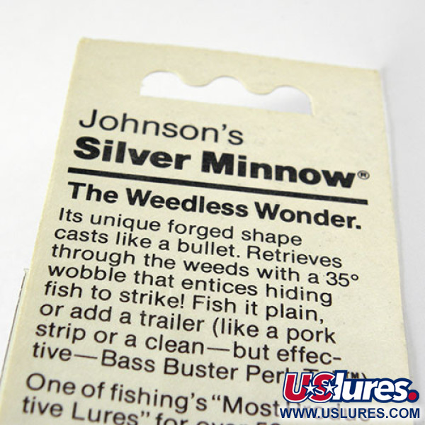  Błystka antyzaczepowa Johnson Silver Minnow, złoto, 5 g błystka wahadłowa #1017