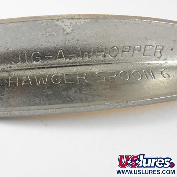 HT Enterprises Jig-A-whooper Hawgler spoon #6, srebrny/hologram, 21 g błystka wahadłowa #1019