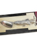  Błystka Mepps 3 COMET Mino (z gumową rybką), nikiel, 17 g błystka obrotowa #1093