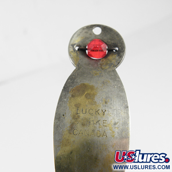  Lucky Strike, srebrny ze złoceniem, 12 g błystka wahadłowa #1527
