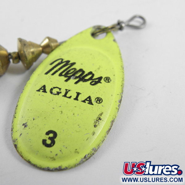  Mepps Aglia 3, Chartreuse, 7 g błystka obrotowa #1782