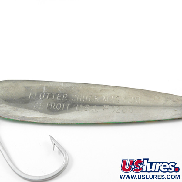 Eppinger Dardevle Flutter-Chuck Magnum 3200, jasny zielony/nikiel, 14 g błystka wahadłowa #1852