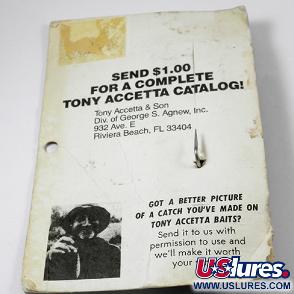Tony Acсetta Tony Accetta Pet Spoon 14, nikiel, 7 g błystka wahadłowa #2144