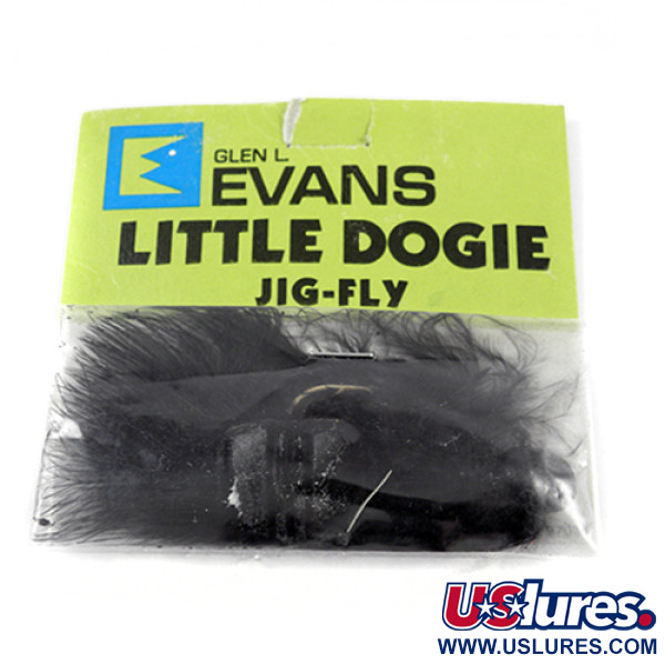  Glen Evans Little Dogie Jig-Fly, czarny, 7 g  #2378