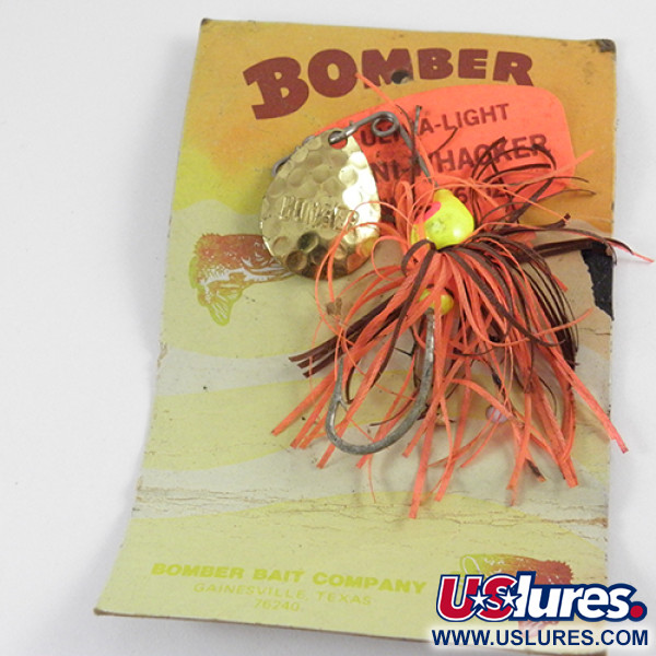  Bomber Bushwhacker, mosiądz, 7 g błystka obrotowa #2809