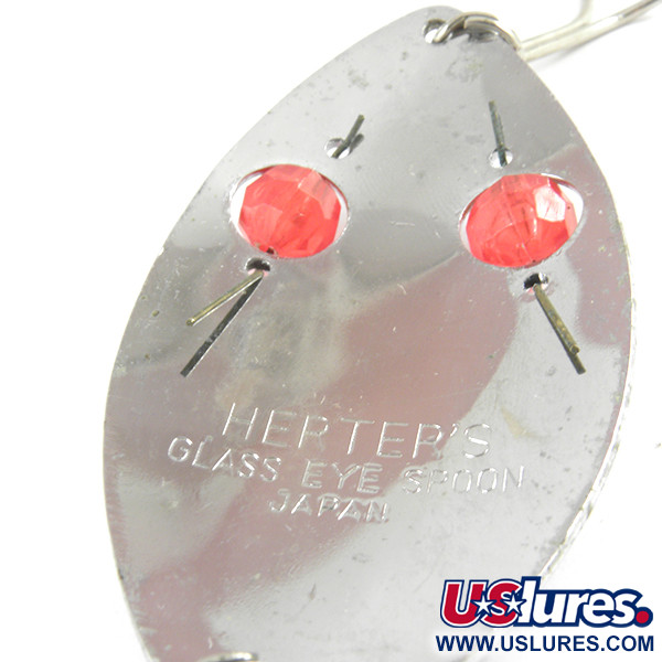  Herter's Glass Eye Spoon, nikiel/czerwone oczy, 25 g błystka wahadłowa #3129