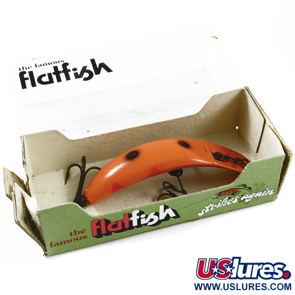 Helin Tackle FlatFish X5, czerwony/czarny, 5,5 g wobler #3148
