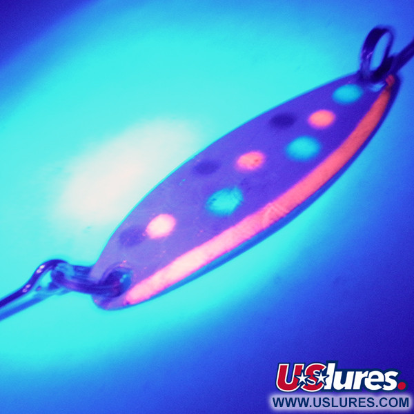 Luhr Jensen Needlefish 1 UV (świeci w ultrafiolecie), UV - świeci w ultrafiolecie, 2 g błystka wahadłowa #3554