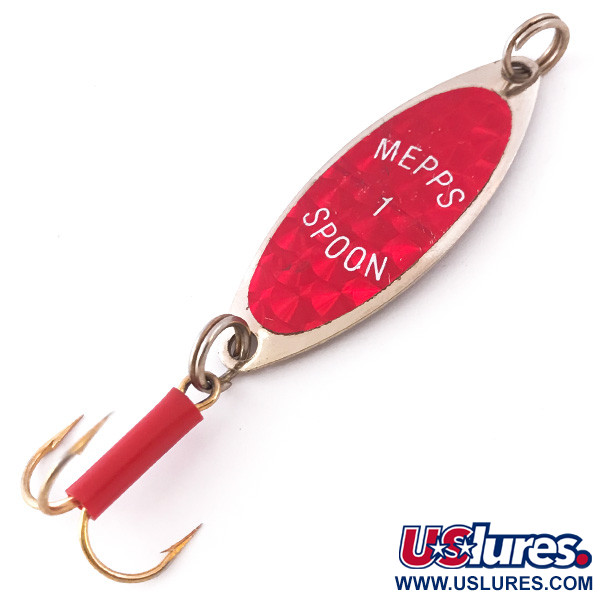  Mepps Spoon 1, złoty/czerwony, 7 g błystka wahadłowa #3997