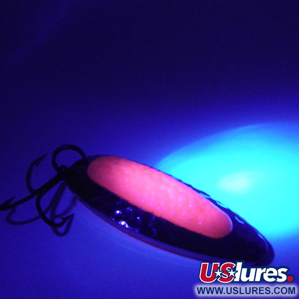  Blue Fox Pixee UV (świeci w ultrafiolecie), złoty/malinowy, 14 g błystka wahadłowa #4178