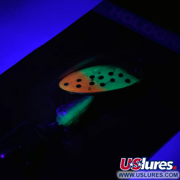  Panther Martin 4 UV (świeci w ultrafiolecie), tęcza UV - świeci w ultrafiolecie, 4 g błystka obrotowa #4359