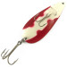 American Sportsman NU Spoon, czerwony/biały/nikiel, 11 g błystka wahadłowa #4495