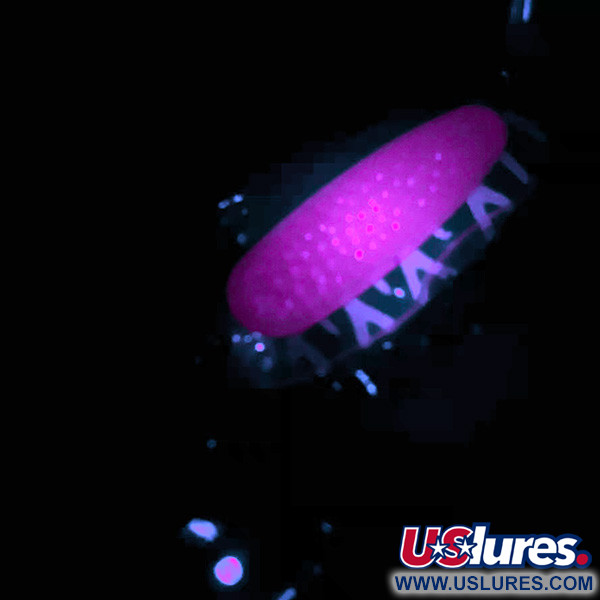  Blue Fox Pixee UV (świeci w ultrafiolecie), nikiel/różowy, 14 g błystka wahadłowa #4558