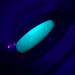  Blue Fox Pixee UV (świeci w ultrafiolecie), nikiel/zielony, 24 g błystka wahadłowa #4619