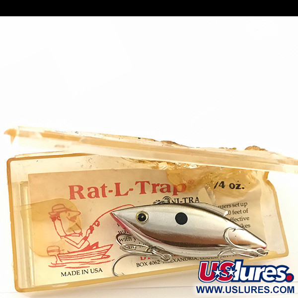  Bill Lewis Rat-L-Trap, srebro, 10 g wobler #4622