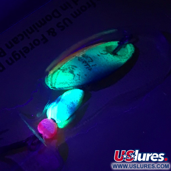  Panther Martin 2​ UV (świeci w ultrafiolecie), tęcza, 2,5 g błystka obrotowa #4638