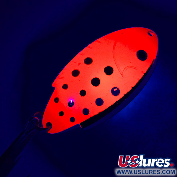  Thomas Buoyant UV (świeci w ultrafiolecie), czerwony pstrąg UV - świeci w ultrafiolecie, 14 g błystka wahadłowa #4733