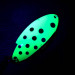  Thomas Buoyant UV (świeci w ultrafiolecie), neonowa zieleń/biała perła UV, 5 g błystka wahadłowa #4768