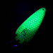 Eppinger Dardevle Imp Klicker UV (świeci w ultrafiolecie), zielony/nikiel/żółty UV - świeci w ultrafiolecie, 11 g błystka wahadłowa #4771