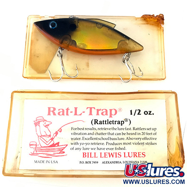  Bill Lewis Rat-L-Trap, lustrzany żółto-zielony, 14 g wobler #4794