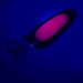 Blue Fox Pixee UV (świeci w ultrafiolecie), młotkowany nikiel/różowy, 4,5 g błystka wahadłowa #4843