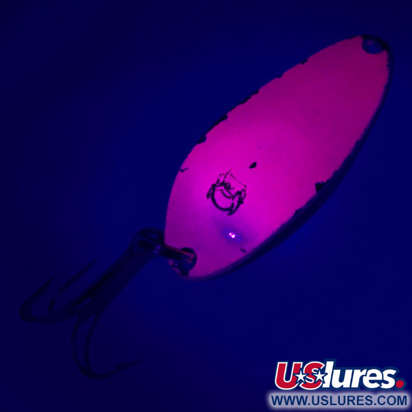 Eppinger Dardevle Devle-Dog 5300 UV (świeci w ultrafiolecie), różowy/nikiel UV - świeci w ultrafiolecie, 10 g błystka wahadłowa #4845