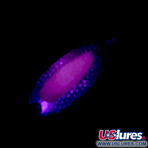  Blue Fox Pixee UV (świeci w ultrafiolecie), młotkowany różowy metalik/czerwony, 24 g błystka wahadłowa #4879