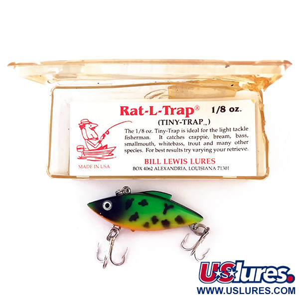  Bill Lewis Tiny-Trap, Fire Tiger (Ognisty Tygrys), 5,5 g wobler #4952