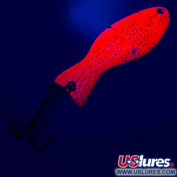  Al's gold fish UV (świeci w ultrafiolecie), neonowy różowy UV/nikiel, 4,5 g błystka wahadłowa #5039