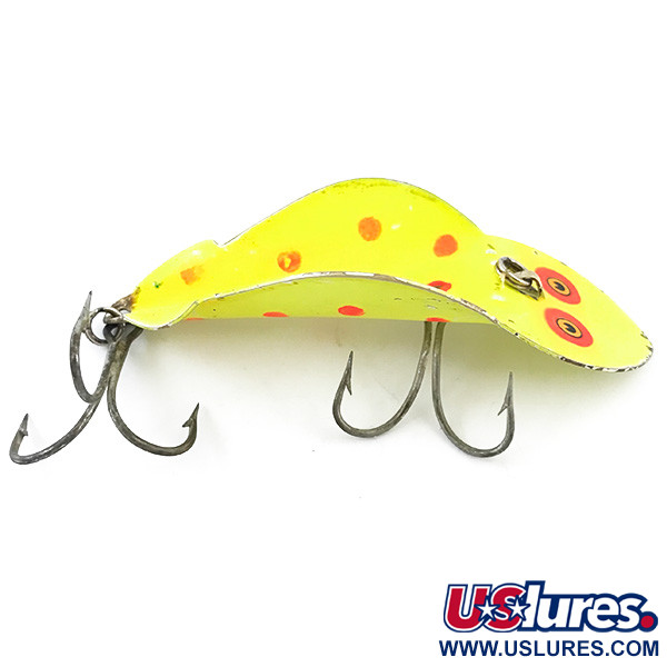  Buck Perry Spoonplug UV (świeci w ultrafiolecie), żółty/czerwony, 14 g błystka wahadłowa #5100