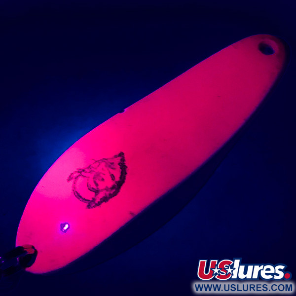Eppinger Dardevle Cop-E-Cat 7300 UV (świeci w ultrafiolecie), neonowy różowy/nikiel UV - świeci w ultrafiolecie, 10 g błystka wahadłowa #5123