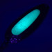  Blue Fox Pixee UV (świeci w ultrafiolecie), nikiel/zielony, 24 g błystka wahadłowa #5344