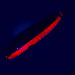 Luhr Jensen Krocodile DIE #3 UV (świeci w ultrafiolecie), młotkowany nikiel czerwony UV - świeci w świetle ultrafioletowym, 10 g błystka wahadłowa #5385