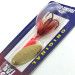 Yakima Bait Worden’s Original Rooster Tail UV (świeci w ultrafiolecie), złoty/czerwony, 7 g błystka obrotowa #5449