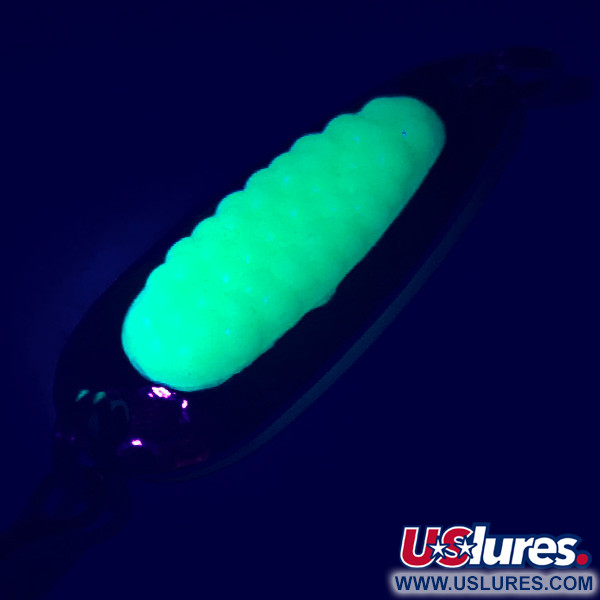  Blue Fox Pixee UV (świeci w ultrafiolecie)​, młotkowany nikiel/żółty, 4,5 g błystka wahadłowa #5576