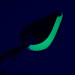 Acme K.O. Wobbler UV (świeci w ultrafiolecie), nikiel/zielony, 7 g błystka wahadłowa #5629