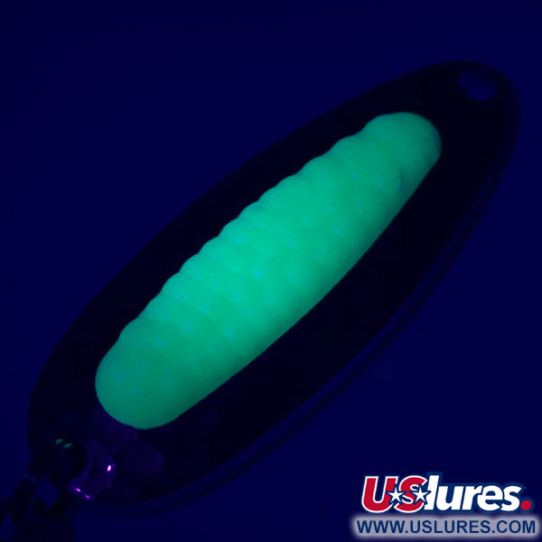  Blue Fox Pixee UV (świeci w ultrafiolecie)​, młotkowany nikiel/żółty, 7 g błystka wahadłowa #5651