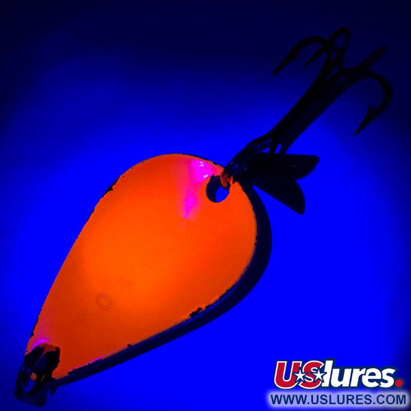 Acme K.O. Wobbler UV (świeci w ultrafiolecie), złoty/pomarańczowy, 7 g błystka wahadłowa #5758