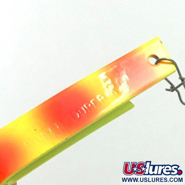 South Bend  Super-Duper 503 UV (świeci w ultrafiolecie), żółty/czerwony, 4,3 g błystka wahadłowa #5910