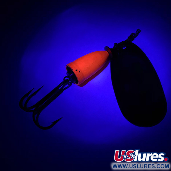  Blue Fox Super Vibrax 5 UV (świeci w ultrafiolecie), złoty/pomarańczowy UV - świeci w ultrafiolecie, 13 g błystka obrotowa #5931